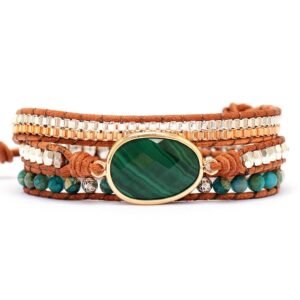 malachite wrap bracelet5